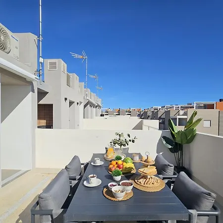 Piscina Privada Aguas Nuevas Ferienhaus Torrevieja